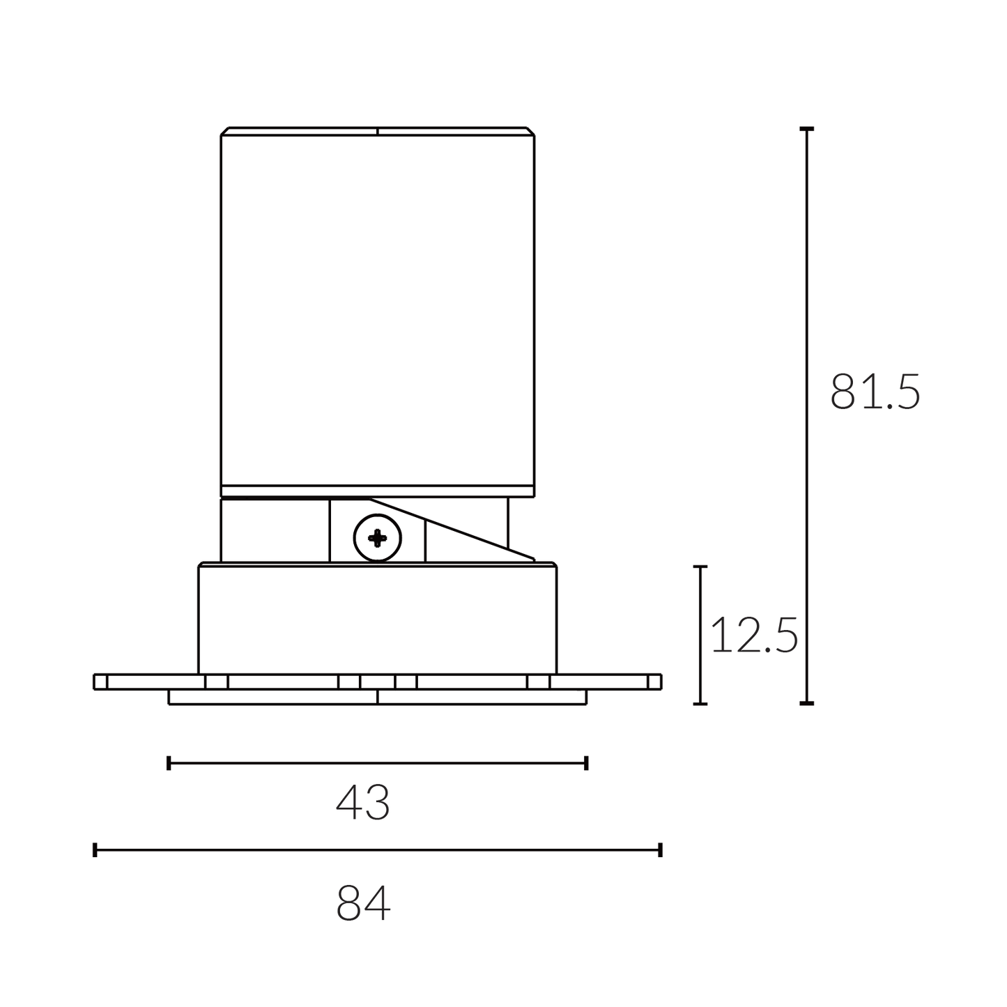 50 Engine Trimless Curve Downlight