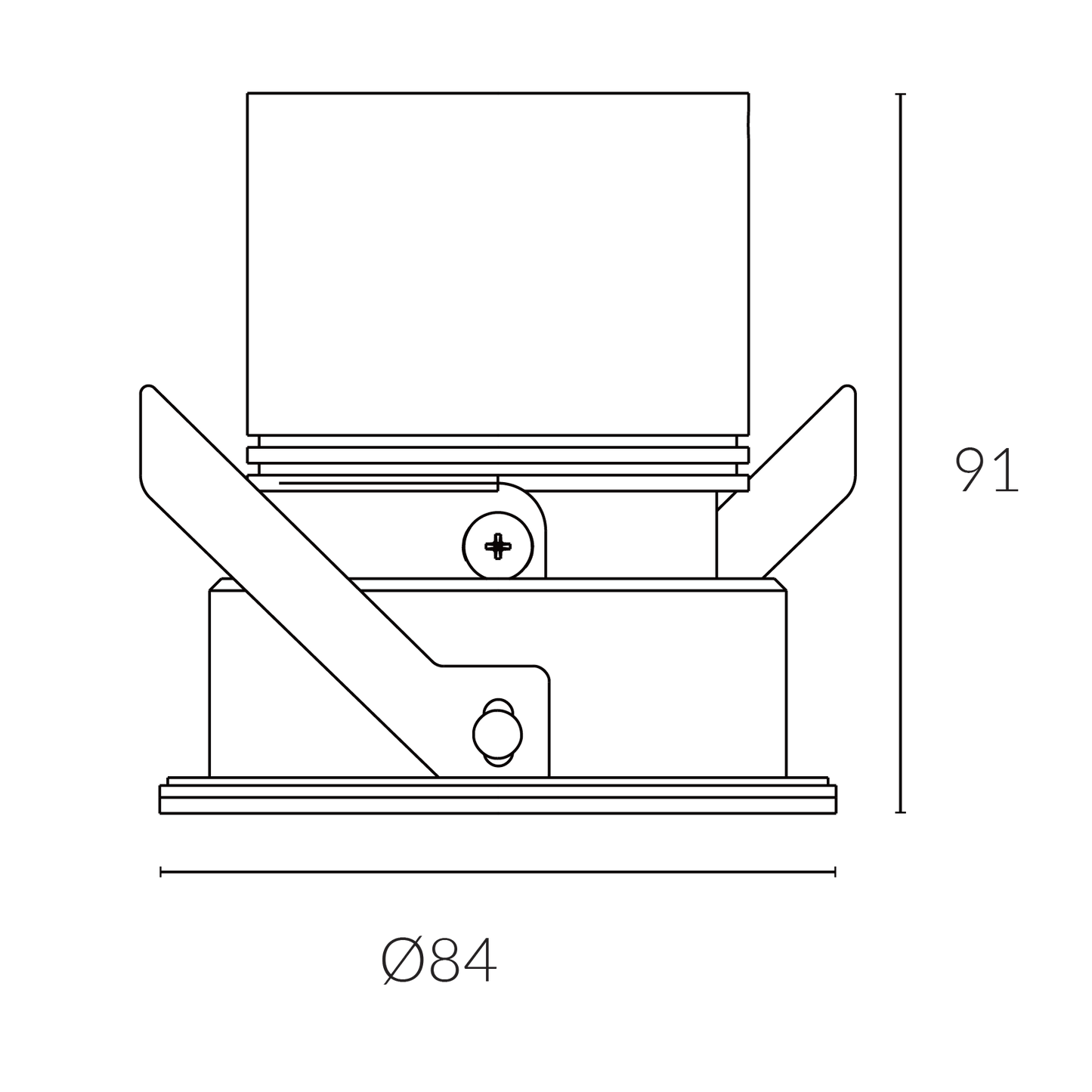 78 Engine Curve Downlight